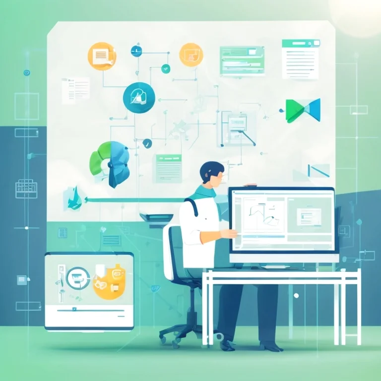 AI自動化を象徴するイメージ